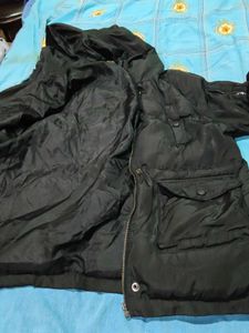 Black Padded Winter Jacket