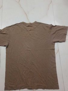 Basic Brown T-Shirt blue colour tshirt