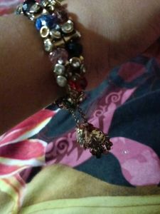 Colorful Beaded &amp; Rhinestone Bracelet Set