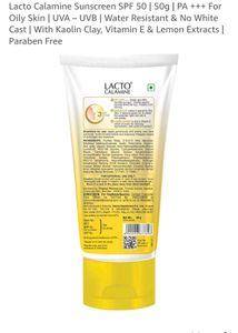 Lacto Calamine SPF 50 Sunscreen