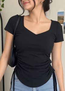 Black Crop Top