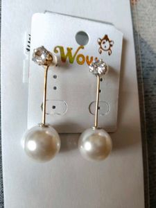 Elegant Pearl Drop Earrings