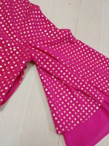 Pink Polka Dot Blouse