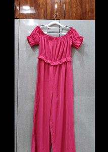 Off-Shoulder Jumpsuit