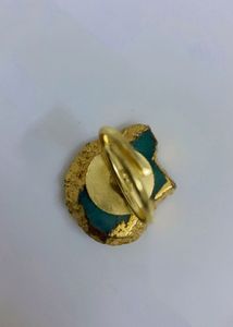 Druzy Raw Stone Statement Ring