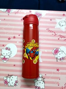 Kids Spiderman Red Color Vaccum Flask