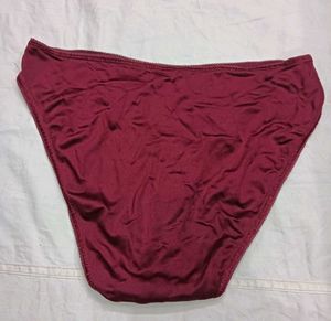 🖤 Burgundy Lace Briefs