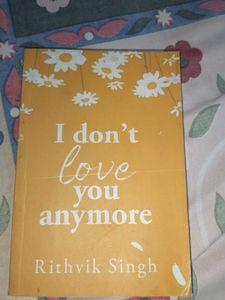 I Don't Love You Anymore Book