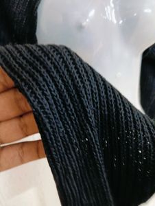 Korean Black Bolero Shrug