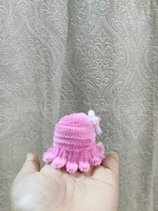 Adorable Pink Octopus Plush Toy