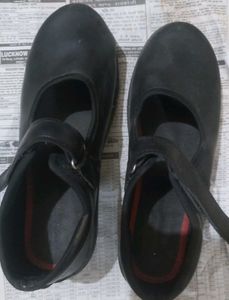Black Mary Jane Style Shoes