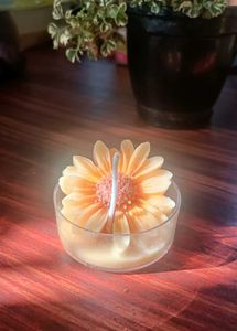 Handmade Sunflower &amp; Floral Scented Candles