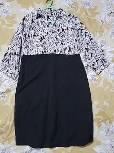 Stylish Printed Midi Dress