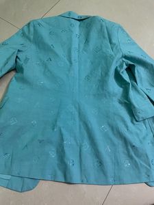 Blazer For Girls With Stone Work