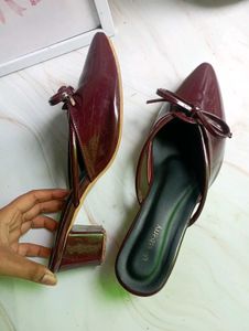 cherry red pointed heel ❤️‍🔥
