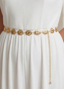 Gold Metal Chain Belt