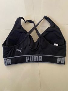 Puma Black Sports Bra