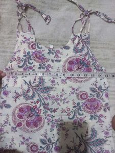Floral Print short kurti