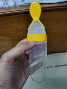 Baby Food Squeeze Bottle Spoon