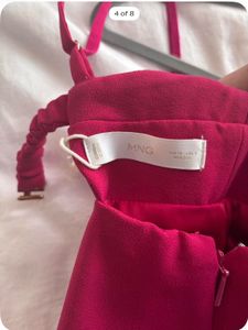 Mango Sweetheart Neckline Dress