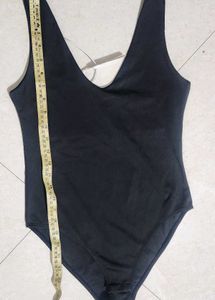 Chic Black One-Piece Swimsuit