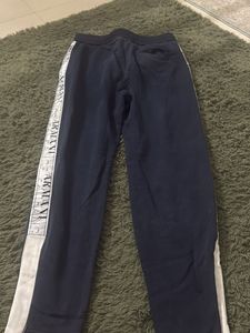 authentic Armani Exchange Navy Blue Track Pants