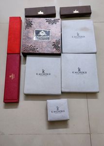 Combo Of 9 Jewellery Storage Boxes
