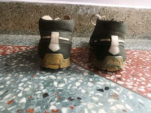 Original Woodland Mid-Top Leather Shoes | Good Con