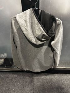 Men's Grey Zip-Up Hoodie
