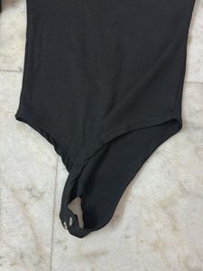 Classic Black Long Sleeve Bodysuit