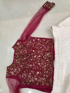 Stunning Sequined Lehenga Choli Set
