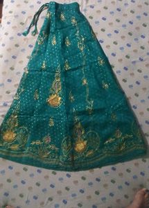 Antique Bridal Lehenga Stiched Blouse And Dup