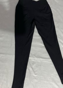 Black High-Waisted Leggings