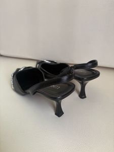 Heels with Rhinestone Detail