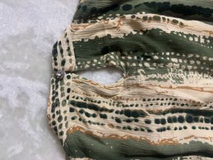 Boho Abstract Print Top