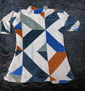 Geometric☃️ Pattern dress 3year