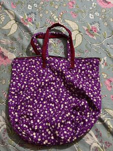 Boho Paisley Print Tote Bag