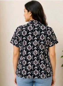 Stylish Printed Short Sleeve Shirt