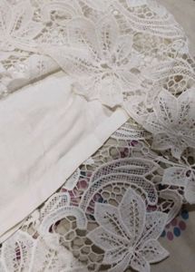 White Lace Mini Dress