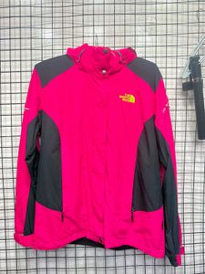 North Face Pink Black Jacket
