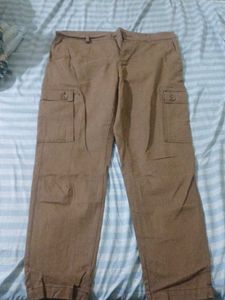 Men's Brown Cargo Pants