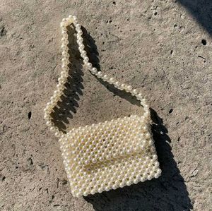 🤍✨ Elegant Pearl Beaded Handbag ✨🤍Apne look ko b