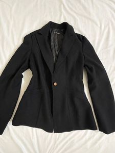 Chic Black Blazer Jacket