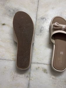 Cute Bow Slip-On Sandals