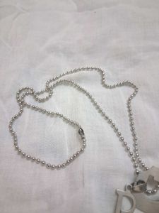 Silver Initial 'R' Necklace