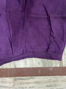 Elegant Purple Embroidered Kurta Set