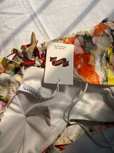 Vibrant Floral Print Top