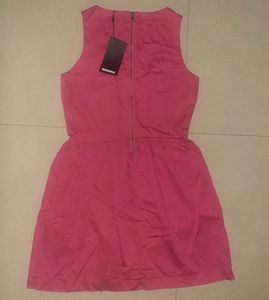 Vibrant Pink Chic Sleeveless Only Dress - Women