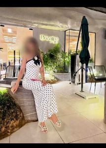 Savana Chic Polka Dot Backless Bodycon Dress