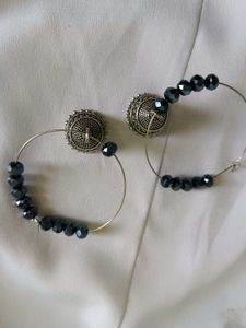 Designer Jhumka Hoop Earrings